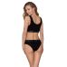 Трусики-сліпи з бавовни з еластаном чорні passion PS004 PANTIES size M Трусики-сліпи з бавовни з еластаном чорні passion PS004 PANTIES size M
