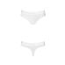 Трусики-бразиліана з бавовни білі passion PS005 PANTIES size M Трусики-бразиліана з бавовни білі passion PS005 PANTIES size M