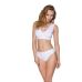 Трусики-бразиліана з бавовни білі passion PS005 PANTIES size M Трусики-бразиліана з бавовни білі passion PS005 PANTIES size M