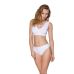 Трусики-бразилиана из хлопка белые Passion PS005 PANTIES size S Трусики-бразилиана из хлопка белые Passion PS005 PANTIES size S
