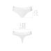 Трусики-бразилиана из хлопка белые Passion PS005 PANTIES size XL Трусики-бразилиана из хлопка белые Passion PS005 PANTIES size XL
