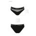 Трусики с прозрачной вставкой чёрные Passion PS006 PANTIES size M Трусики с прозрачной вставкой чёрные Passion PS006 PANTIES size M