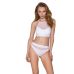 Трусики с прозрачной вставкой белые Passion PS006 PANTIES size XL Трусики с прозрачной вставкой белые Passion PS006 PANTIES size XL