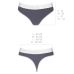 Спортивные трусики-стринги серые Passion PS007 PANTIES size L Спортивные трусики-стринги серые Passion PS007 PANTIES size L