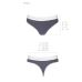 Спортивні трусики-стрінги сірі passion PS007 PANTIES size M Спортивні трусики-стрінги сірі passion PS007 PANTIES size M