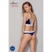 Спортивные трусики-стринги синие Passion PS007 PANTIES size M