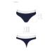 Спортивные трусики-стринги синие Passion PS007 PANTIES size S Спортивные трусики-стринги синие Passion PS007 PANTIES size S