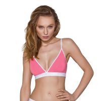 Спортивний топ з подвійними бретелями рожевий passion PS007 TOP size XL Спортивний топ з подвійними бретелями рожевий passion PS007 TOP size XL