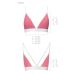 Спортивный топ с двойными бретелями розовый Passion PS007 TOP size XL Спортивный топ с двойными бретелями розовый Passion PS007 TOP size XL