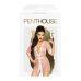 Прозрачный пеньюар и миниатюрные стринги розового цвета Penthouse Midnight Mirage размеры S L Прозрачный пеньюар и миниатюрные стринги розового цвета Penthouse Midnight Mirage размеры S L