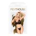 Эротический комплект женского белья браллет и стринги черного цвета Penthouse Double Spice размеры M L Эротический комплект женского белья браллет и стринги черного цвета Penthouse Double Spice размеры M L