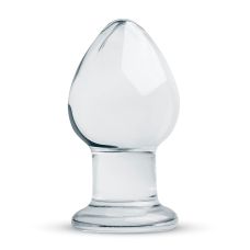 Анальна пробка скляна Gildo Glass Buttplug No. 26