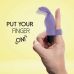 Вібратор на палець для стимуляції клітора фіолетовий FeelzToys Magic Finger Vibrator Вібратор на палець для стимуляції клітора фіолетовий FeelzToys Magic Finger Vibrator