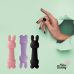 Міні-вібратор для стимуляції клітора з двома насадками рожевий FeelzToys Mister Bunny Міні-вібратор для стимуляції клітора з двома насадками рожевий FeelzToys Mister Bunny