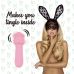 Міні-вібратор для стимуляції клітора з двома насадками рожевий FeelzToys Mister Bunny Міні-вібратор для стимуляції клітора з двома насадками рожевий FeelzToys Mister Bunny