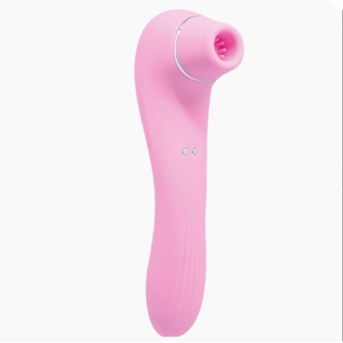 Вибратор вакуумный клиторальный стимулятор розовый Alive Midnight Quiver секс-игрушка