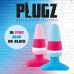 Анальна пробка силіконова блакитна FeelzToys Plugz Butt Plug Анальна пробка силіконова блакитна FeelzToys Plugz Butt Plug