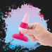 Пробка для анального секса розовая силиконовая FeelzToys Plugz Butt Plug Пробка для анального секса розовая силиконовая FeelzToys Plugz Butt Plug
