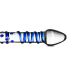 Скляний фалоімітатор ребристий Gildo Glass Dildo No. 21 Скляний фалоімітатор ребристий Gildo Glass Dildo No. 21