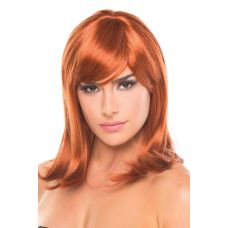 Перука еротична шатенка для рольових ігор Be Wicked Wigs Doll Wig Auburn