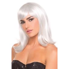 Перука еротична Біла для рольових ігор Be Wicked Wigs Doll Wig