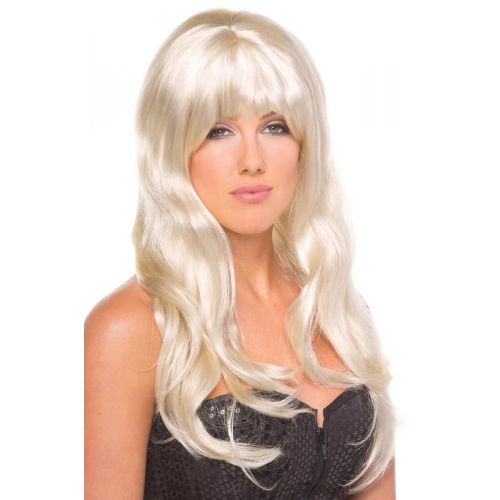 Парик эротический длинные блонд для ролевых игр Be Wicked Wigs Burlesque Wig
