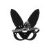 Маска зайчика для рольових ігор чорна Fetish Tentation Adjustable Bunny Mask Маска зайчика для рольових ігор чорна Fetish Tentation Adjustable Bunny Mask