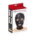 Капюшон-маска для БДСМ з відкритими очима і ротом Fetish tentation Open Mouth and eyes BDSM hood Капюшон-маска для БДСМ з відкритими очима і ротом Fetish tentation Open Mouth and eyes BDSM hood