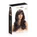 Перука еротичний довгі кучеряві каштанові для рольових ігор World Wigs ZARA