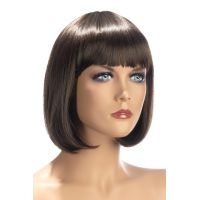 Парик эротический короткий каштан для ролевых игр World Wigs SOPHIE Парик эротический короткий каштан для ролевых игр World Wigs SOPHIE