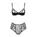 Сексуальний комплект нижньої білизни чорний LOVELIA Bikini XXL/XXXL Passion Сексуальний комплект нижньої білизни чорний LOVELIA Bikini XXL/XXXL Passion