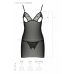 Пеньюар сексуальний чорний LOVELIA CHEMISE XXL/XXXL Passion Пеньюар сексуальний чорний LOVELIA CHEMISE XXL/XXXL Passion