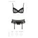 Сексуальний комплект нижньої білизни чорний LOVELIA SET L/XL Passion Сексуальний комплект нижньої білизни чорний LOVELIA SET L/XL Passion