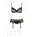 Інтимний комплект нижньої білизни чорний LOVELIA SET S / M Passion Інтимний комплект нижньої білизни чорний LOVELIA SET S / M Passion