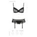 Эротический комплект нижнего белья черный LOVELIA SET XXL/XXXL Passion Эротический комплект нижнего белья черный LOVELIA SET XXL/XXXL Passion