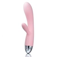 Вибратор кролик для вагинально клиторальной стимуляции розовый Svakom (Сваком) Alice Pale