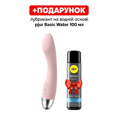 Вибратор силиконовый для точки G розовый Svakom Amy Pale