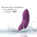 Клиторальный вибратор фиолетовый силиконовый Svakom Edeny