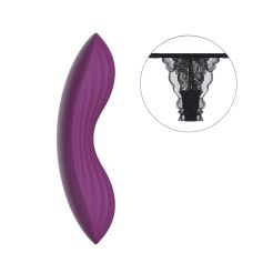 Клиторальный вибратор фиолетовый силиконовый Svakom Edeny