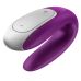 Смарт вібратор для пар Сатисфаер Satisfyer Double Fun фіолетовий Смарт вібратор для пар Сатисфаер Satisfyer Double Fun фіолетовий