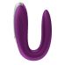 Смарт вібратор для пар Сатисфаер Satisfyer Double Fun фіолетовий Смарт вібратор для пар Сатисфаер Satisfyer Double Fun фіолетовий