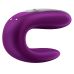 Смарт вібратор для пар Сатисфаер Satisfyer Double Fun фіолетовий Смарт вібратор для пар Сатисфаер Satisfyer Double Fun фіолетовий