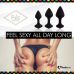 Набір силіконових анальних пробок чорні FeelzToys Bibi Butt Plug Набір силіконових анальних пробок чорні FeelzToys Bibi Butt Plug