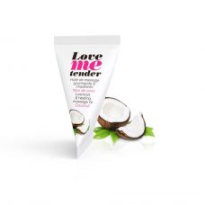 Разогревающее массажное масло с ароматом кокоса Love To Love LOVE ME TENDER 10 мл