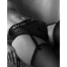 Мереживні труси для страпона з підв'язками для панчіх Strap-On-Me DIVA HARNESS S