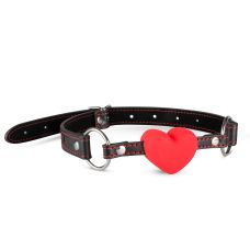 Силиконовый кляп для рта в виде сердца Whipped Heart Ball Gag