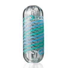 Мастурбатор для мужчин Tenga Spinner 04 Pixel COOL EDITION с упругой стимулирующей спиралью внутри