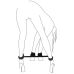 Набор фиксации рук и ног в позе раком для секса Art of Sex BDSM Straight Line Fixation Simple