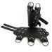 Поножі манжети для підвісу за ноги Art of Sex Leg cuffs For Suspension з натуральної шкіри чорні Поножі манжети для підвісу за ноги Art of Sex Leg cuffs For Suspension з натуральної шкіри чорні