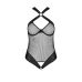 Сетчатый боди с халтером Amanda Body черный L/XL Passion